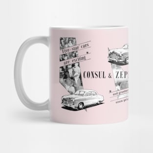 FORD ZEPHYR AND CONSUL - advert Mug